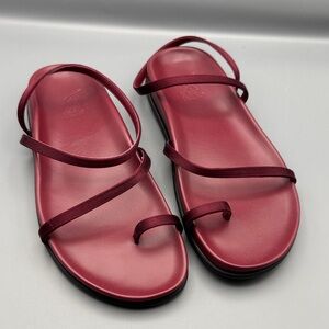 Ancient Greek Sandals Women's Eleftheria Strappy Footbed Sandals size 39